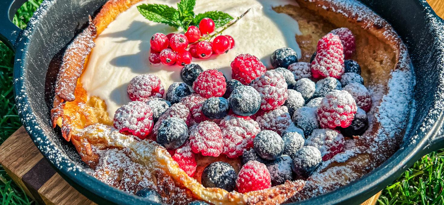 Nadýchaná palačinka z trouby – DUTCH BABY